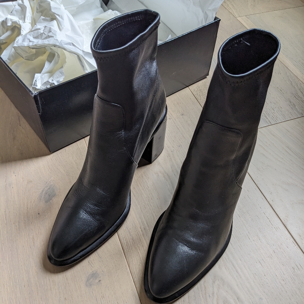 Alexander Wang black ankle boots - Like new!